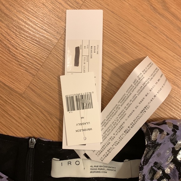 Gorgeous IRO Blouse NWT Size 44 - Picture 5 of 8